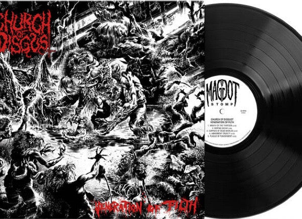Church Of Disgust : Veneration Of Filth (LP,Album,Reissue)