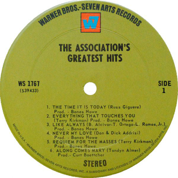 Association (2), The : Greatest Hits! (LP,Compilation)