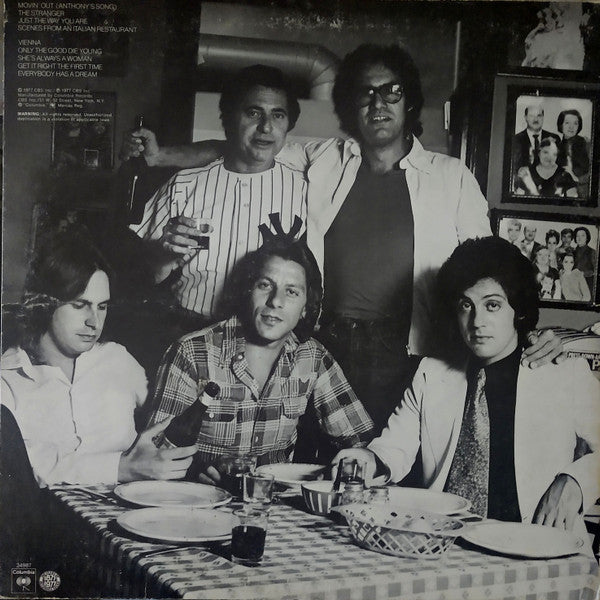 Billy Joel : The Stranger (LP,Album,Stereo)