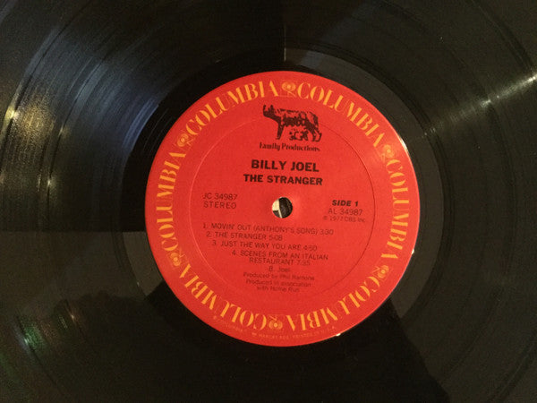 Billy Joel : The Stranger (LP,Album,Stereo)