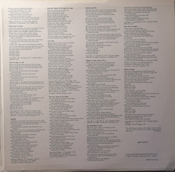 Joan Baez : Blessed Are... (LP,Stereo)