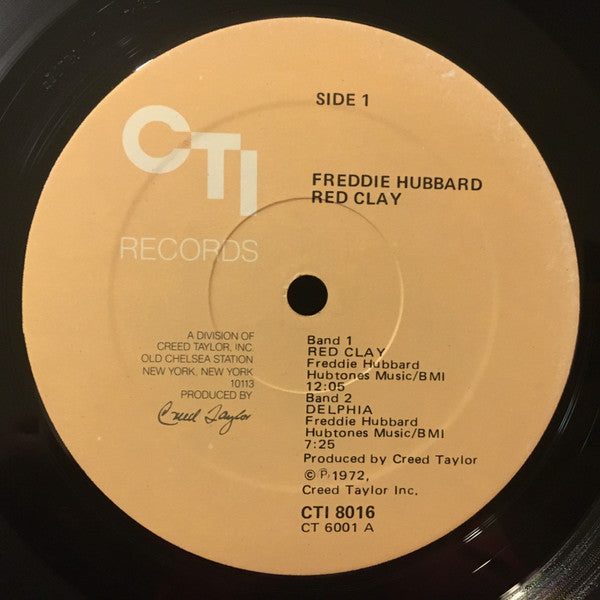 Freddie Hubbard : Red Clay (LP,Album,Reissue)