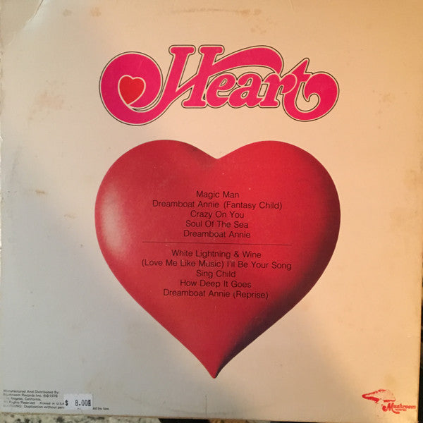 Heart : Dreamboat Annie (LP,Album)