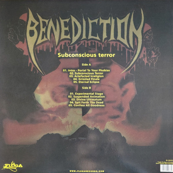 Benediction : Subconscious Terror (LP,Album,Limited Edition,Reissue)
