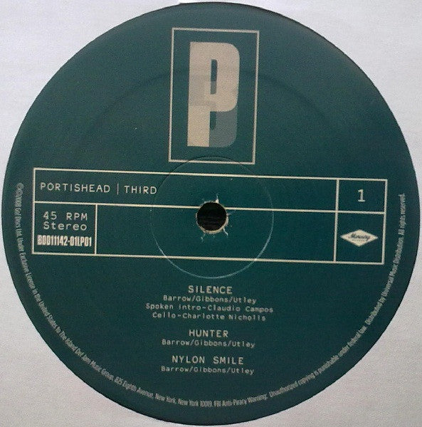 Portishead : Third (LP,45 RPM,Album,Limited Edition,Stereo)