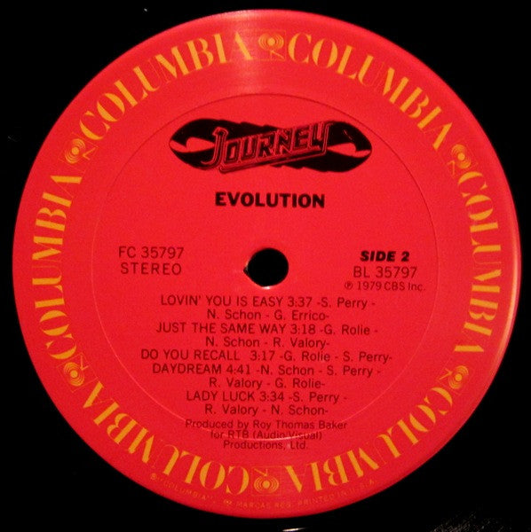 Journey : Evolution (LP,Album,Stereo)