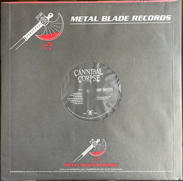 Cannibal Corpse : Gore Obsessed (LP,Album,Reissue,Remastered)