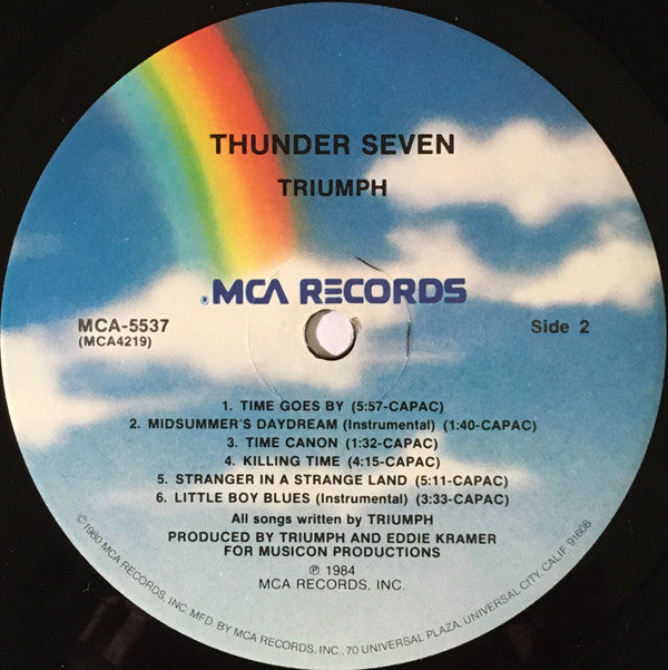 Triumph (2) : Thunder Seven (LP,Album)