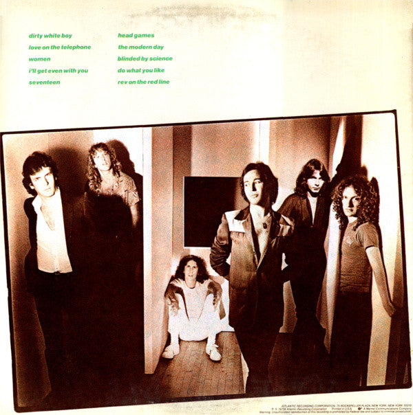 Foreigner : Head Games (LP,Album)