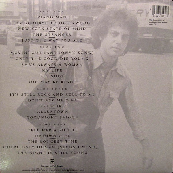 Billy Joel : Greatest Hits Volume I & Volume II (LP,Compilation)
