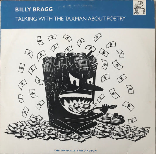 Billy Bragg : Talking With The Taxman About Poetry (LP,Album,Stereo)