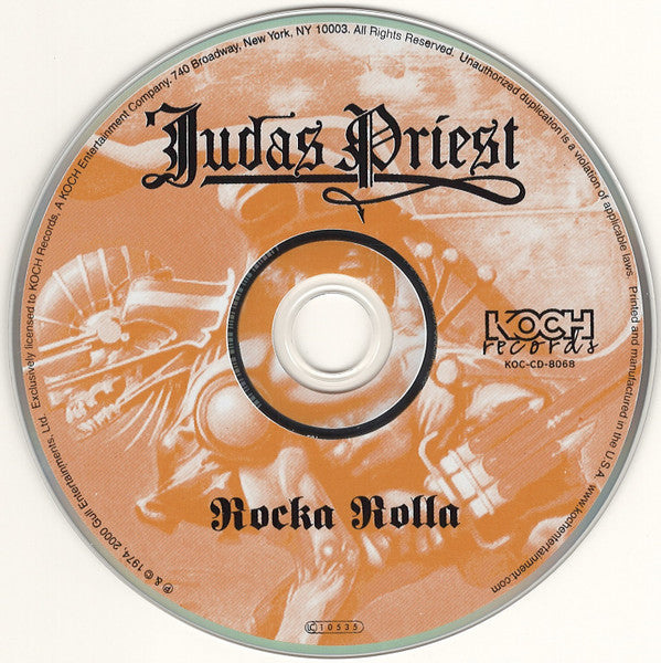 Judas Priest : Rocka Rolla (Album,Reissue,Repress)