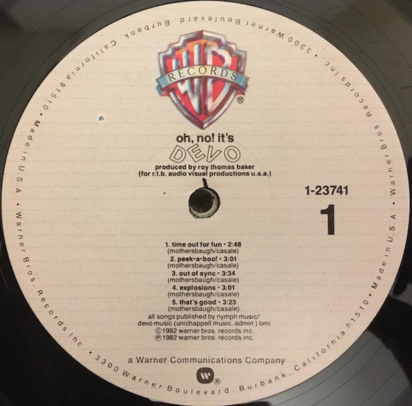 Devo : Oh, No! It's Devo (LP,Album)