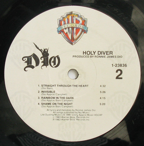 Dio (2) : Holy Diver (LP,Album)