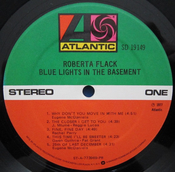 Roberta Flack : Blue Lights In The Basement (LP,Album)