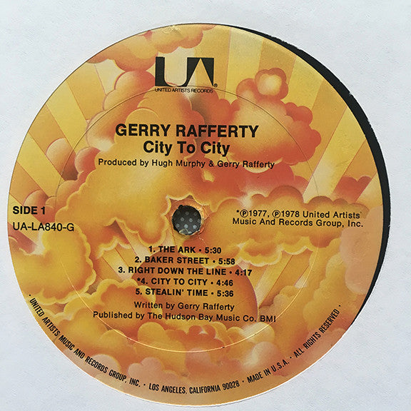 Gerry Rafferty : City To City (LP,Album,Stereo)