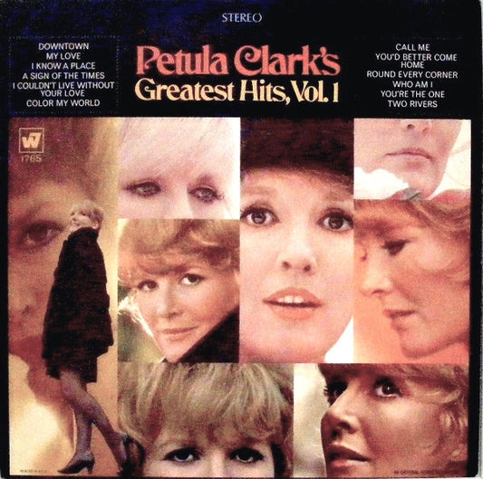 Petula Clark : Petula Clark's Greatest Hits, Vol. 1 (LP,Compilation,Stereo)
