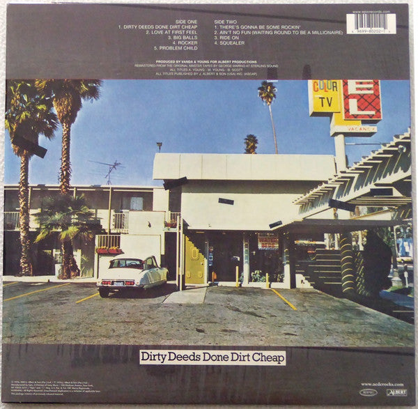 AC/DC : Dirty Deeds Done Dirt Cheap (LP,Album,Reissue,Remastered)