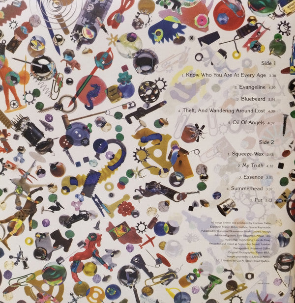 Cocteau Twins : Four-Calendar Café (LP,Album,Reissue)