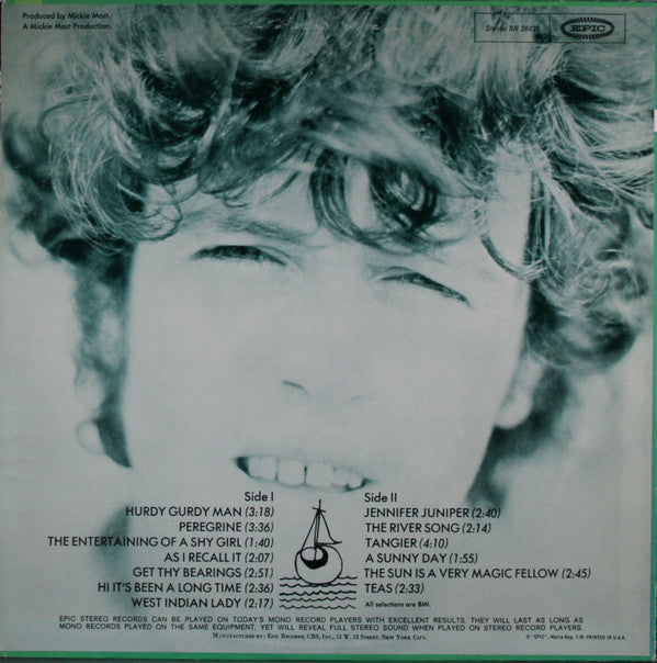 Donovan : The Hurdy Gurdy Man (LP,Album)