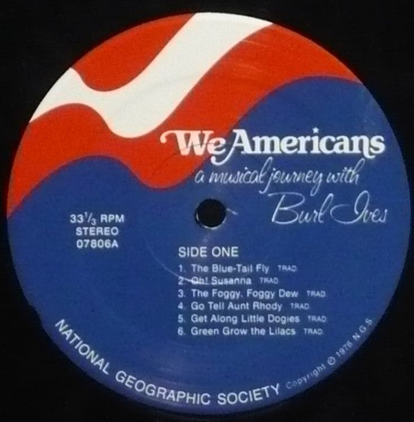 Burl Ives : We Americans: A Musical Journey With Burl Ives (LP,Album)