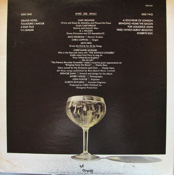 Procol Harum : Grand Hotel (LP,Album)