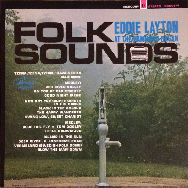 Eddie Layton : Folk Sounds (LP,Album,Stereo)