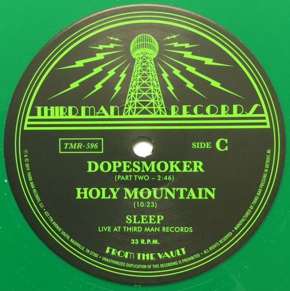 Sleep : Live At Third Man Records (LP,Special Cut)