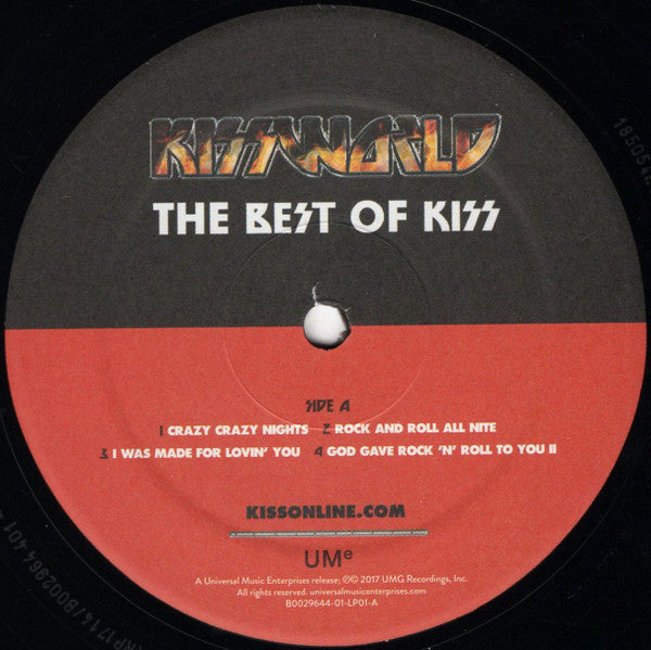 Kiss : Kissworld (The Best Of Kiss) (LP,Compilation)