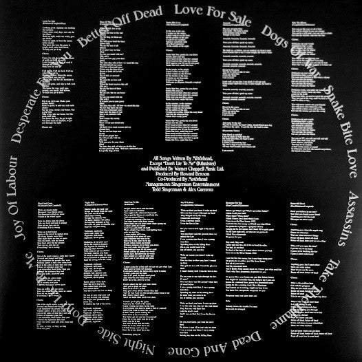 Motörhead : Snake Bite Love (LP,Album,Reissue)