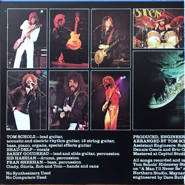 Boston : Don't Look Back (LP,Album)