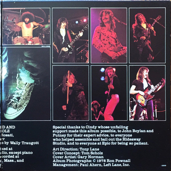 Boston : Don't Look Back (LP,Album)