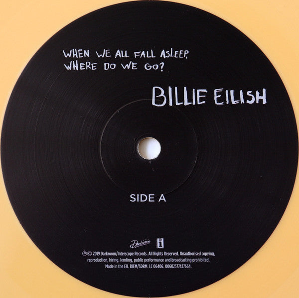 Billie Eilish : When We All Fall Asleep, Where Do We Go? (LP,Album)