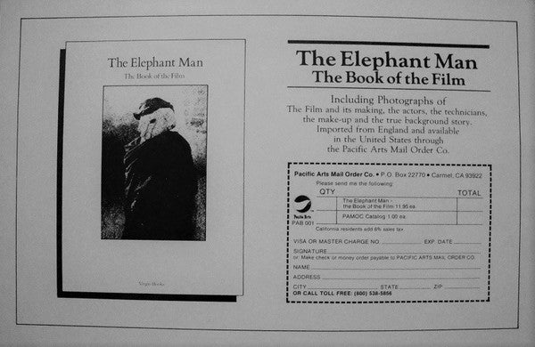 John Morris : The Elephant Man (Original Motion Picture Soundtrack) (LP,Album,Stereo)