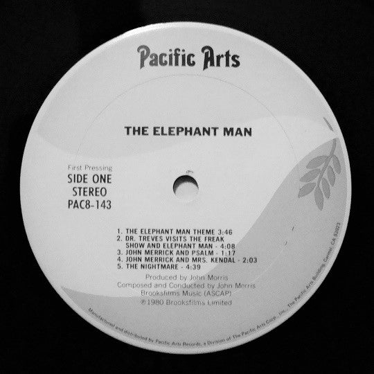 John Morris : The Elephant Man (Original Motion Picture Soundtrack) (LP,Album,Stereo)