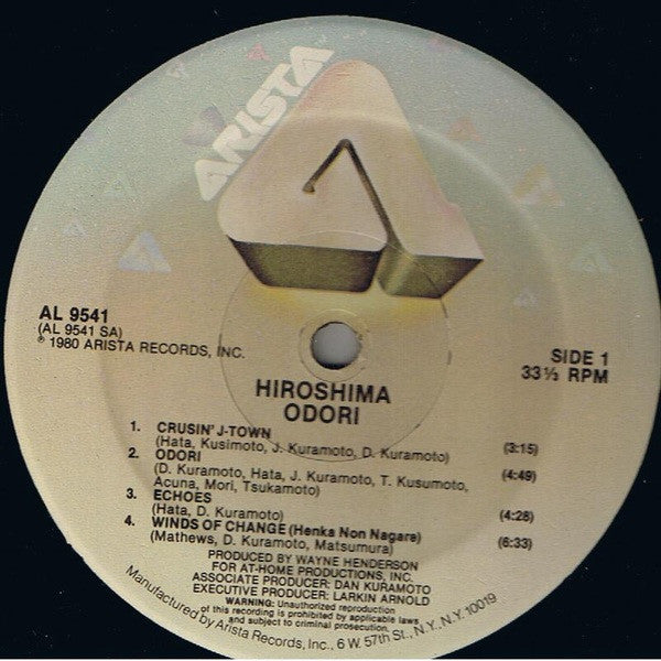 Hiroshima (3) : Odori (LP,Album)