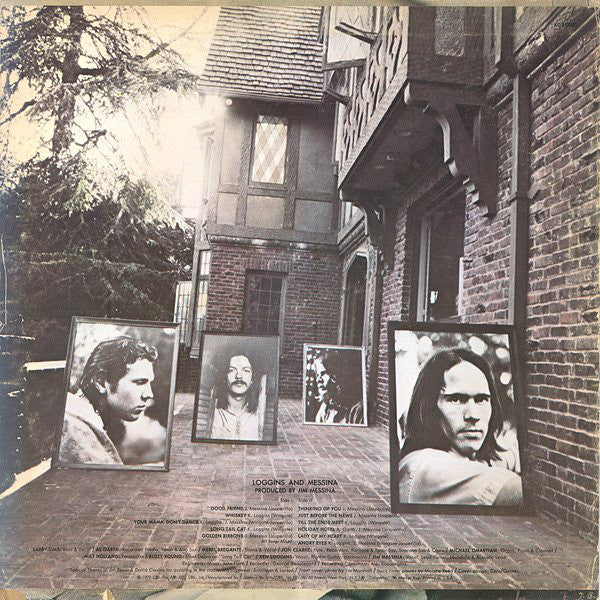 Loggins And Messina : Loggins And Messina (LP,Album,Stereo)