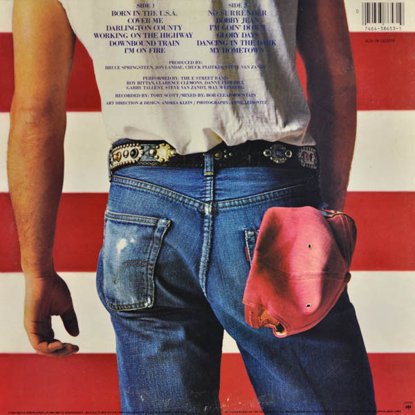 Bruce Springsteen : Born In The U.S.A. (LP,Album,Stereo)