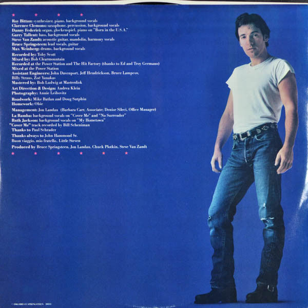 Bruce Springsteen : Born In The U.S.A. (LP,Album,Stereo)