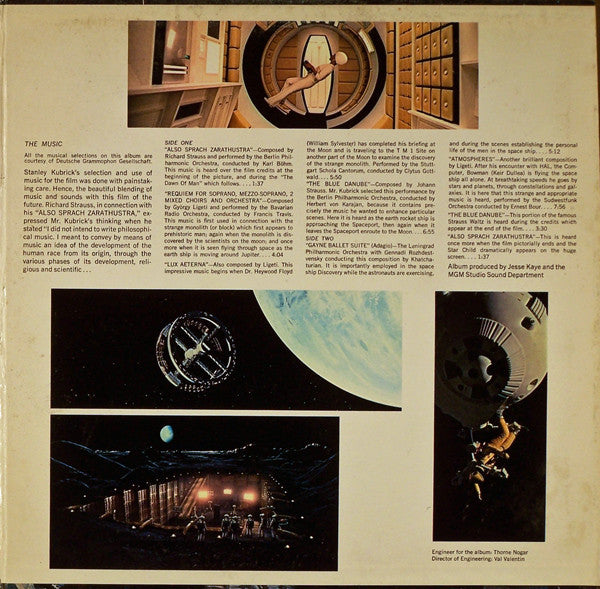 Various : 2001 - A Space Odyssey (Music From The Motion Picture Soundtrack) (LP,Stereo)