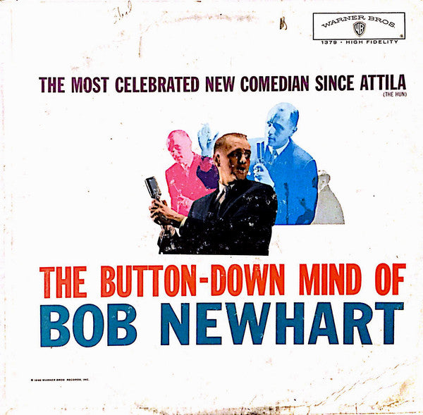 Bob Newhart : The Button-Down Mind Of Bob Newhart (LP,Album,Mono)