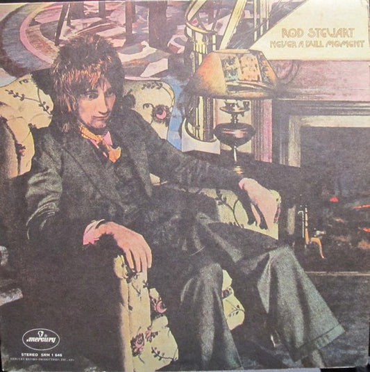 Rod Stewart : Never A Dull Moment (LP,Album,Stereo)