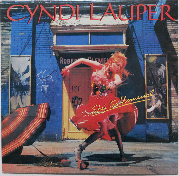 Cyndi Lauper : She's So Unusual (LP,Album,Stereo)