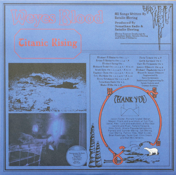 Weyes Blood : Titanic Rising (LP,Album)