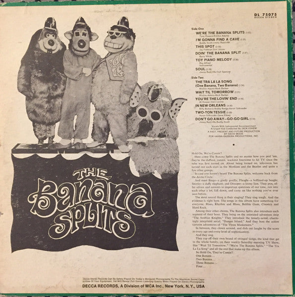 Banana Splits, The : We're The Banana Splits (LP,Album,Stereo)
