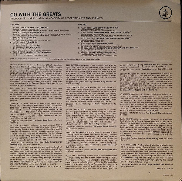 Various : Go With The Greats (LP,Compilation)