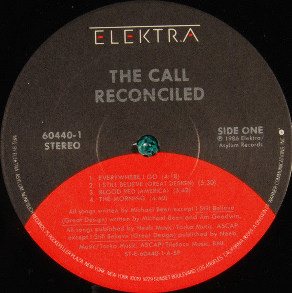 Call, The : Reconciled (LP,Album)