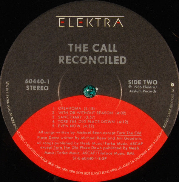 Call, The : Reconciled (LP,Album)