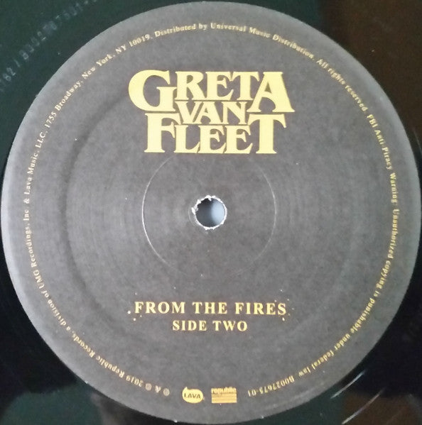 Greta Van Fleet : From The Fires (LP,EP,Record Store Day,Reissue,Stereo)