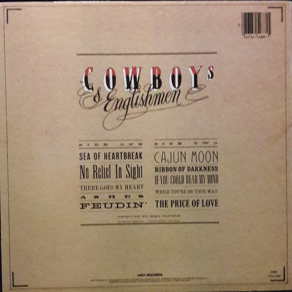 Poco (3) : Cowboys & Englishmen (LP,Club Edition)
